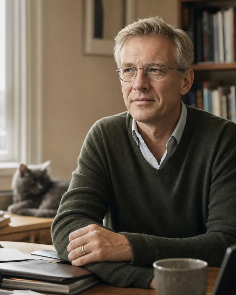 Editorial portrait of Tomas Eriksson.